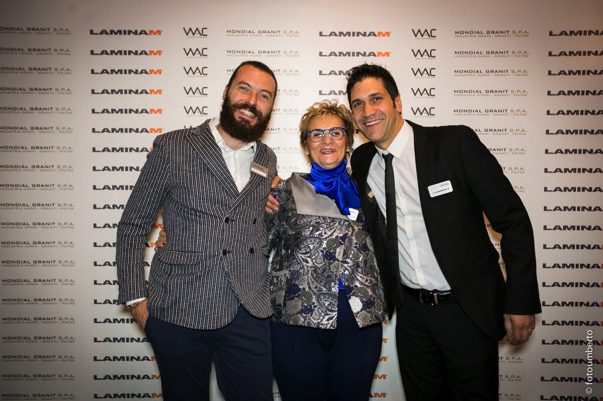 Exclusive Glamour Party con WAC e Laminam, WAC