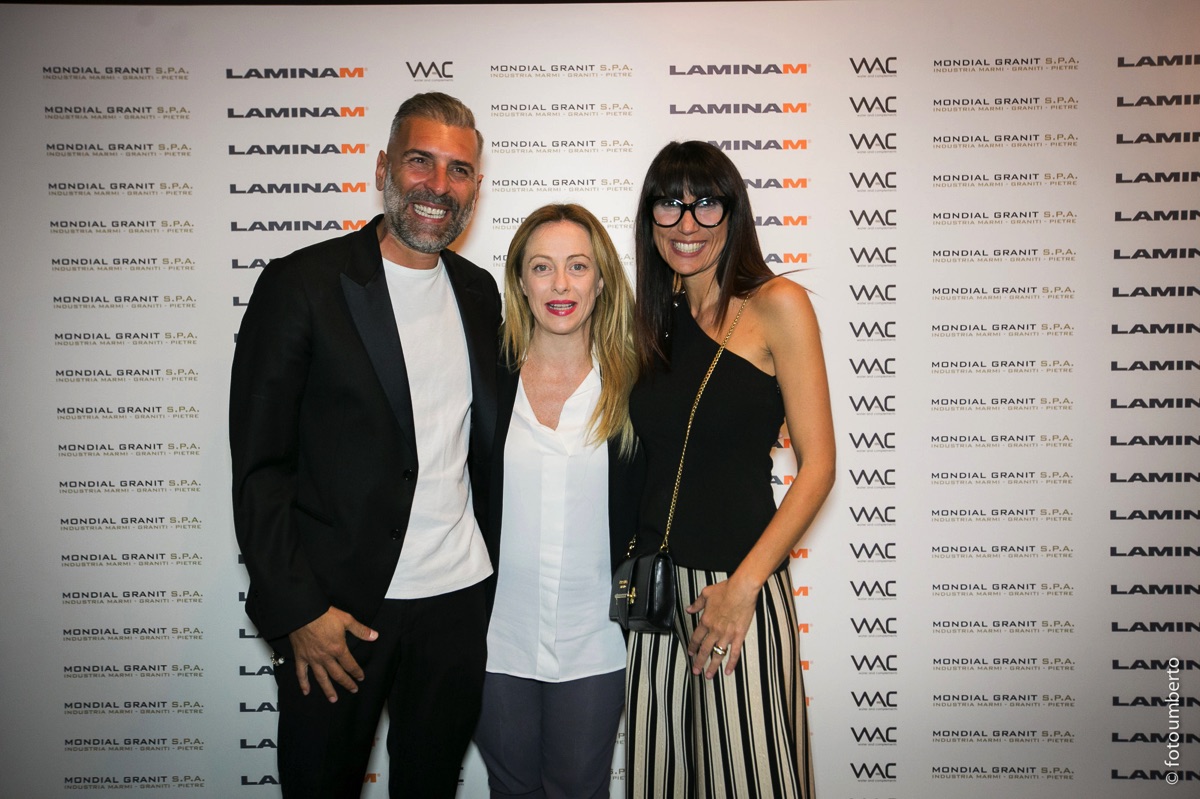 Exclusive Glamour Party con WAC e Laminam, WAC