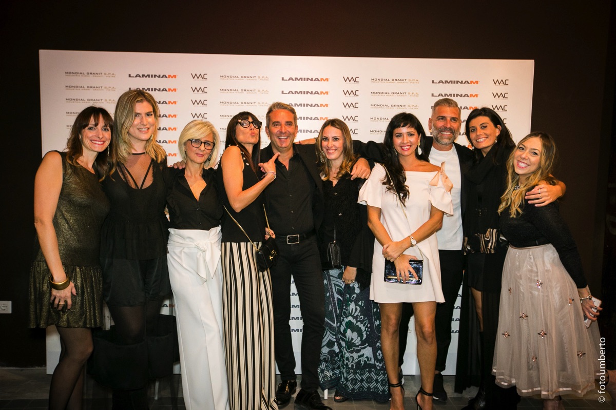 Exclusive Glamour Party con WAC e Laminam, WAC