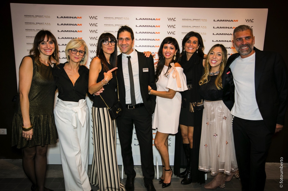 Exclusive Glamour Party con WAC e Laminam, WAC